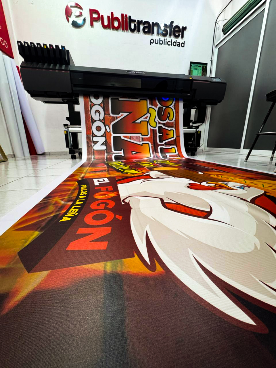 Lona y vinil impreso